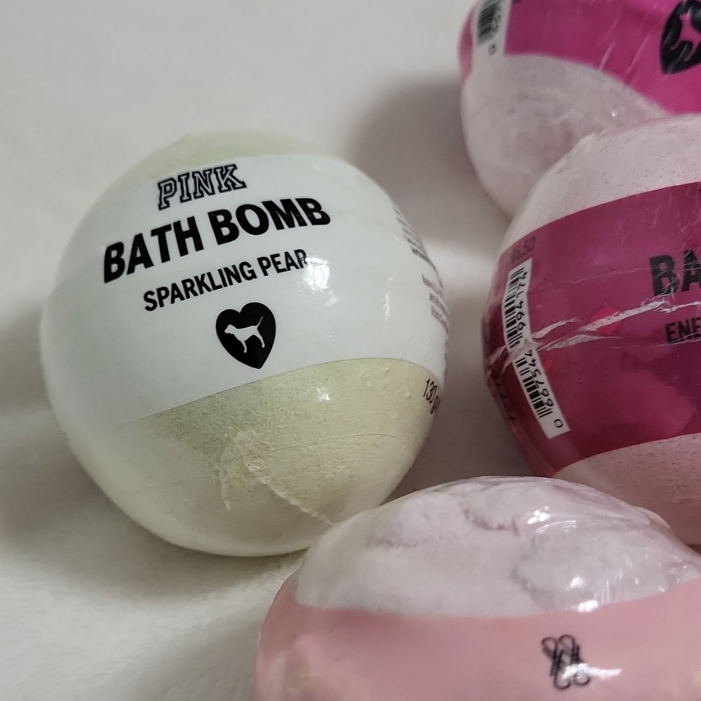 PINK Bath Bombs Spring Feels Unicorn Vibes Assorted Scents 4.6 oz lot of 11 - Picture 15 of 16